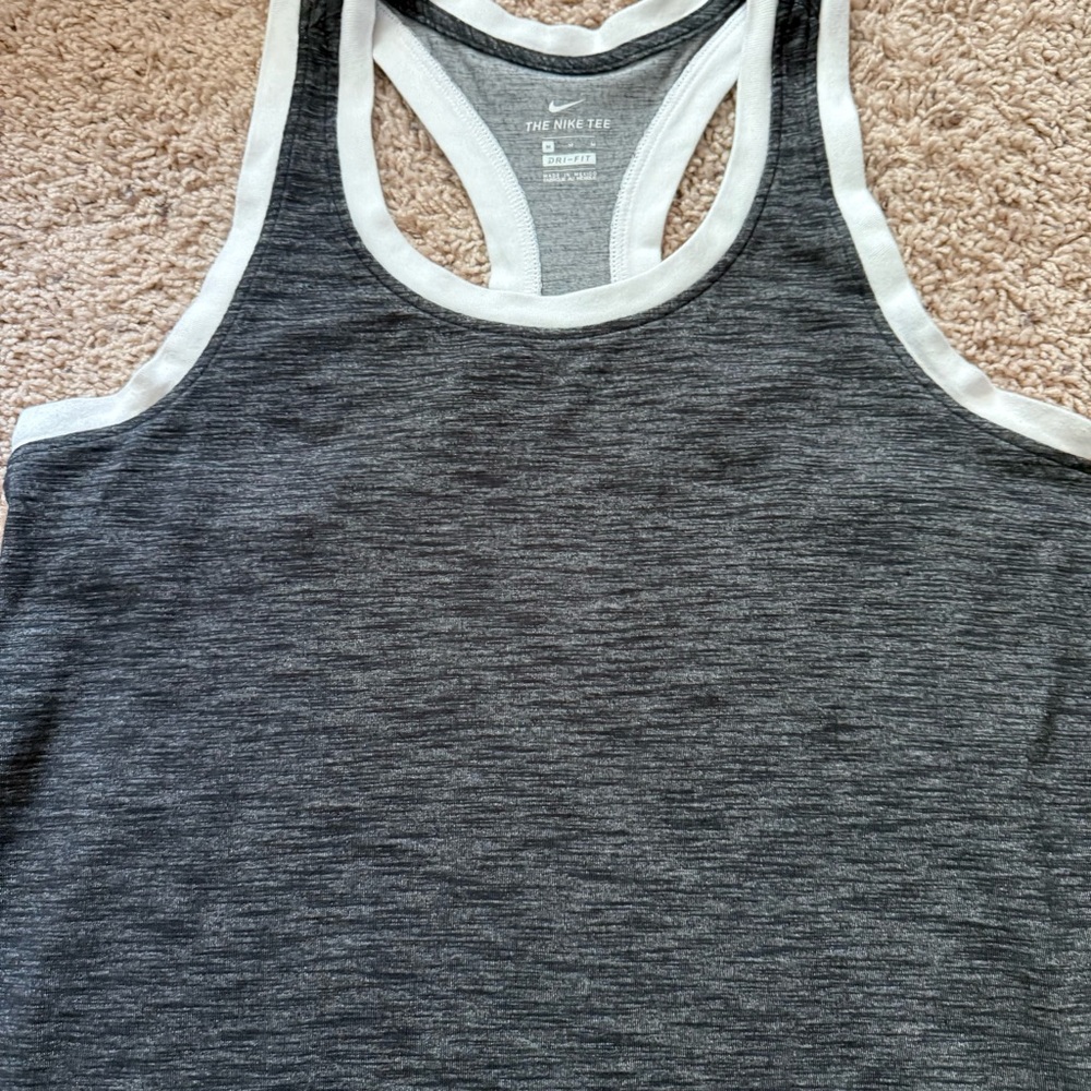 Black Racerback Tank Top - Picture 3 of 5